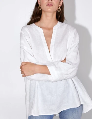 Camasa Zara, alb, S