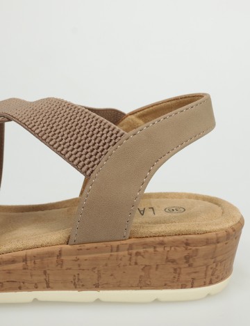 Sandale Ladyflex, bej, 36
