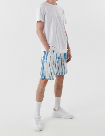 
						Pantaloni Scurti CROPP, alb/albastru, 30