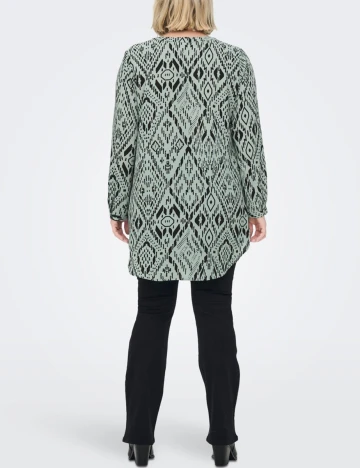 Bluza Only Carmakoma, verde, 46