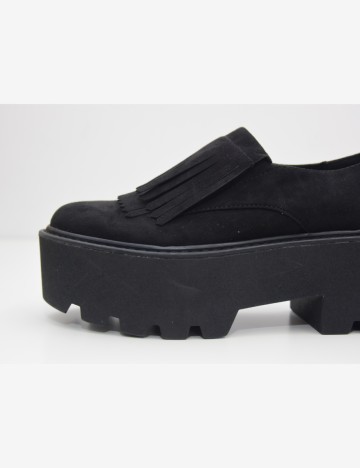 Pantofi Pull&Bear, negru, 37