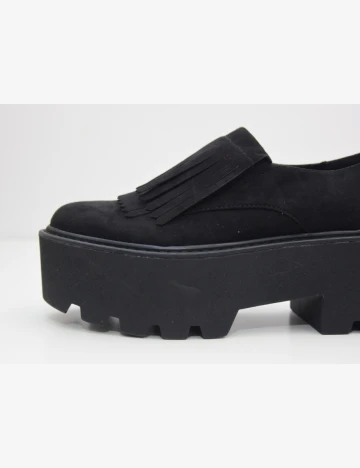 Pantofi Pull&Bear, negru, 37