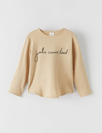 Bluza Zara, crem, 13-14 ANI