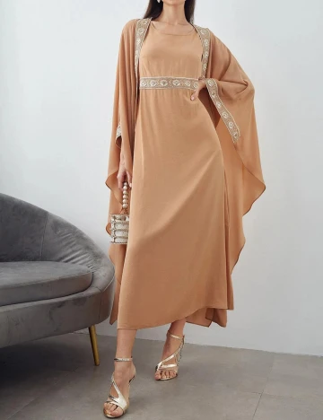 Compleu SHEIN, maro deschis, M