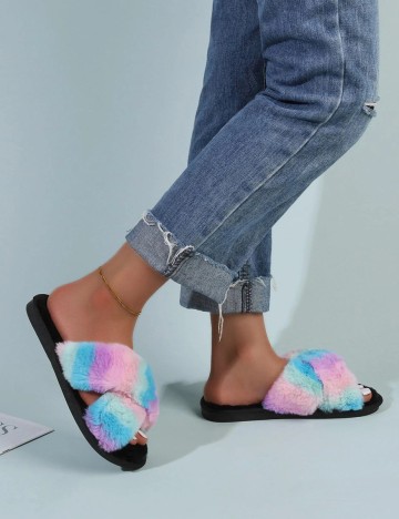 Papuci de casa SHEIN, mix culori, 38-39