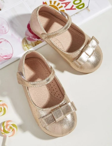 Pantofi Shein Kids, auriu, 24