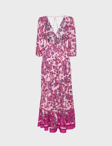 Rochie lunga Vero Moda, roz, XL