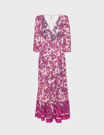Rochie lunga Vero Moda, roz, XL