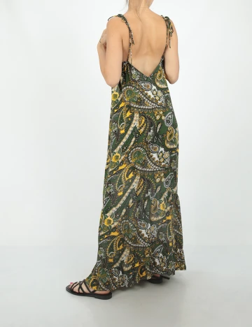 Rochie lunga Vero Moda, verde, XS Verde