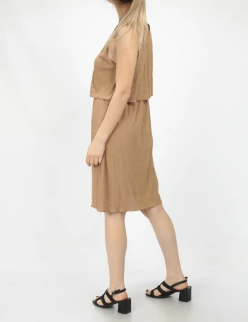 Rochie scurta Vila, maro, M