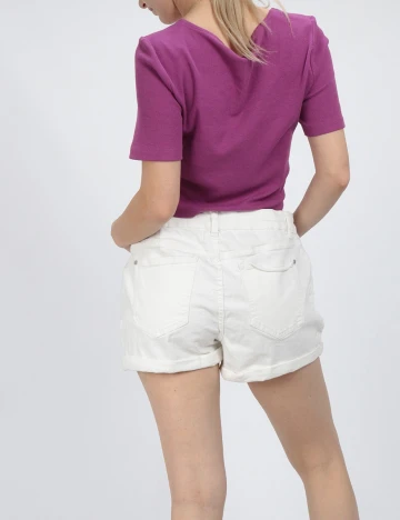 Pantaloni Scurti Reserved, alb, 42