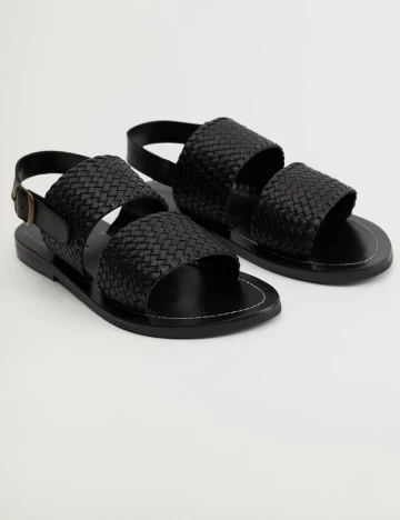 Sandale Mango Violeta, negru, 40