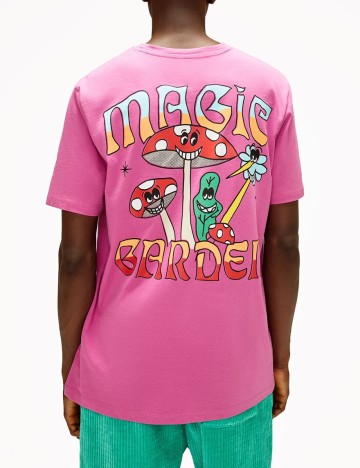 Tricou Bershka, roz, L