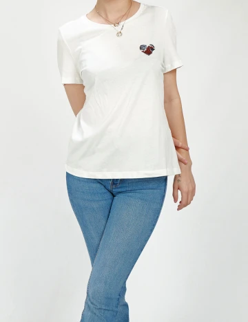 Tricou Vero Moda, alb, S
