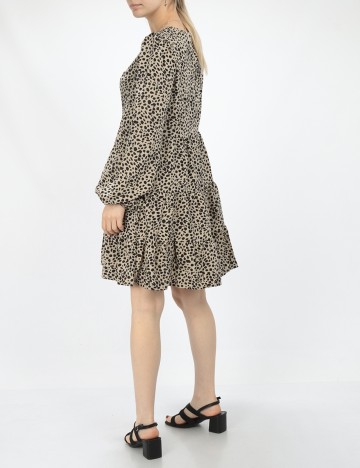 Rochie scurta SHEIN, crem, M