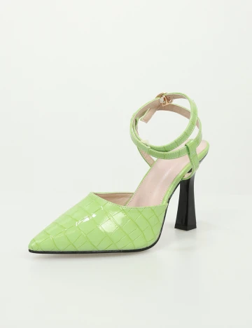 Pantofi SHEIN, verde, 39 Verde