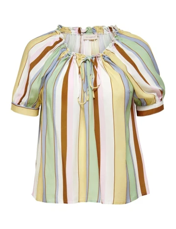 Bluza Only Carmakoma, mix culori, 46 Mix culori