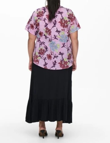 Bluza Only Carmakoma, roz, 46