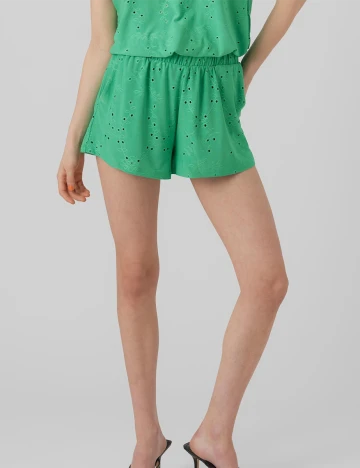 Pantaloni Scurti Vero Moda, verde, M