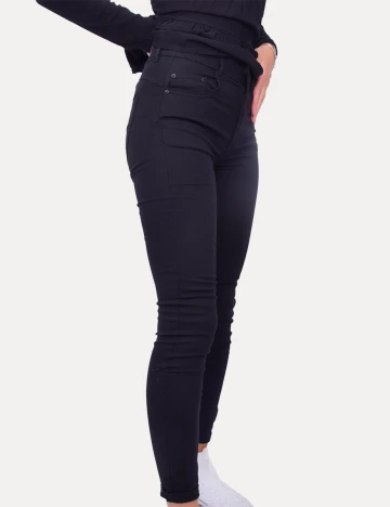 Pantaloni Pull&Bear, negru, 34 Negru