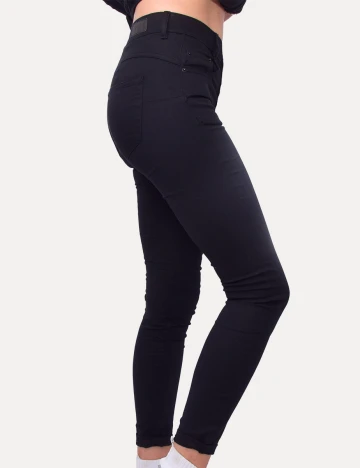Pantaloni Pull&Bear, negru, 34 Negru
