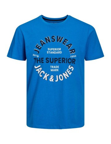 Tricou plus size Jack&Jones, albastru, 3XL