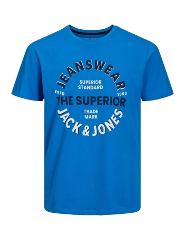 Tricou plus size Jack&Jones, albastru, 3XL