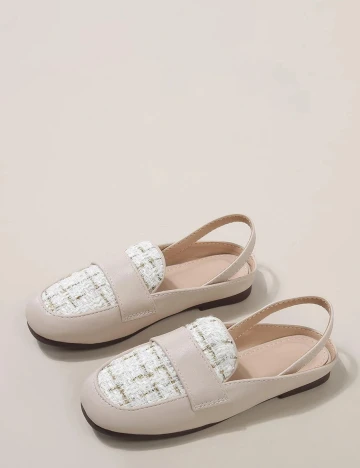 Pantofi Shein Kids, bej, 36