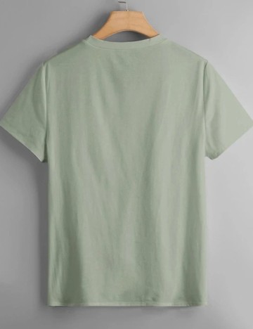 Tricou SHEIN CURVE, verde, 4XL