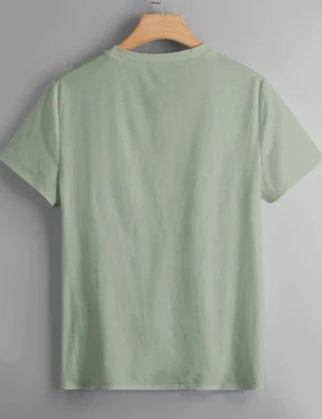 Tricou SHEIN CURVE, verde, 4XL
