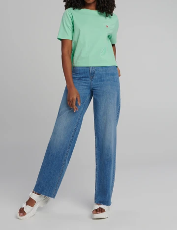 Tricou Sinsay, verde deschis, M