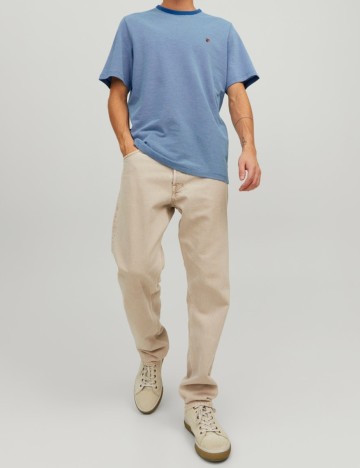 Tricou Jack&Jones, albastru, L