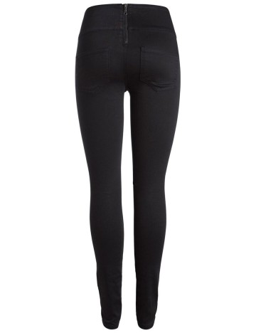 Blugi Pieces, negru, XS/S