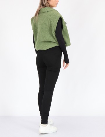Blugi Pieces, negru, XS/S