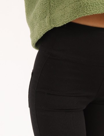 Blugi Pieces, negru, XS/S