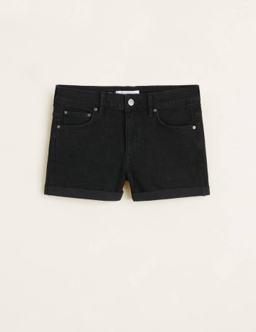 Pantaloni Scurti Mango, negru, 34