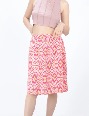 Fusta Vero Moda, roz, M Roz