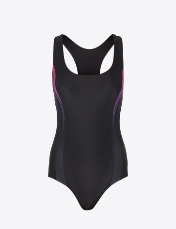 Costum de baie Panther, negru, 42