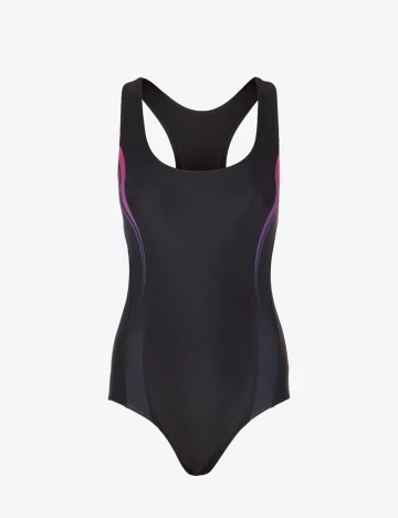 Costum de baie Panther, negru, 42