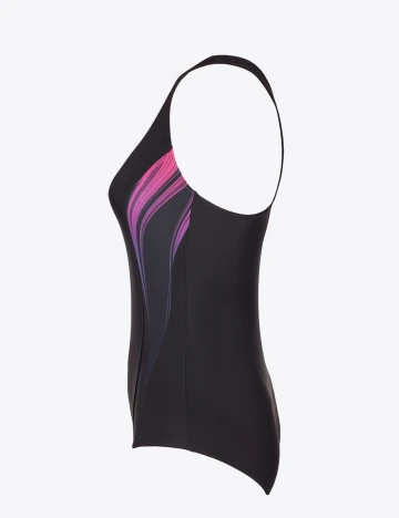 Costum de baie Panther, negru, 42