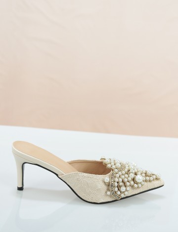 Pantofi SHEIN, crem, 38