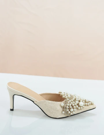 Pantofi SHEIN, crem, 38