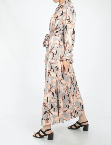 Rochie Lunga Kaffe, gri, S