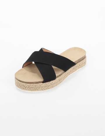 Slapi SHEIN, negru, 39