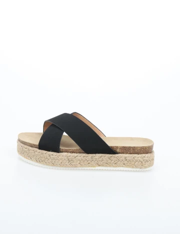 Slapi SHEIN, negru, 39