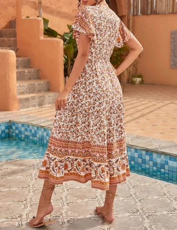 Rochie lunga SHEIN, mix culori, L