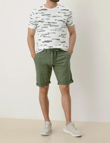 Pantaloni scurti s.Oliver, verde, W29