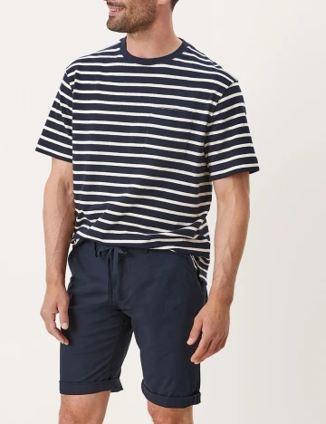 Pantaloni scurti s.Oliver, bleumarin, W30