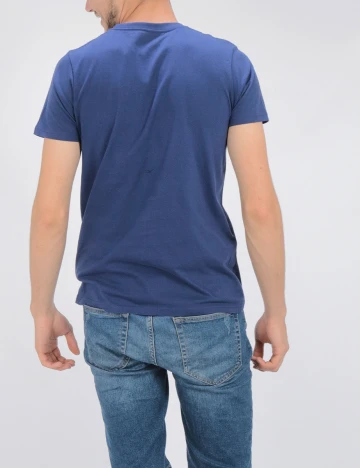 Tricou Milano Bulls, albastru, S Albastru