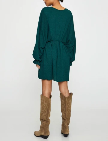 Rochie Pull&Bear, verde, M